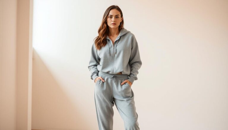 co pasuje do szarych dresów damskich